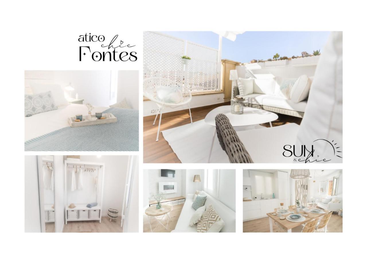 Апартаменты Atico Chic Fontes Junto A La Catedral Мурсия Экстерьер фото